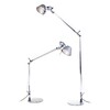 Artemide - Tolomeo Tavolo & Lettura Aktionsset - aluminium/eloxiert, poliert/LxH 120x123cm