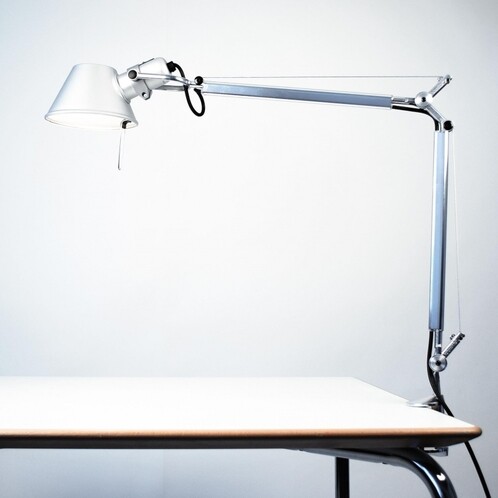 Artemide - Tolomeo Mini mit Tischklemme