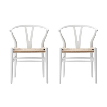 Carl Hansen - CH24 Soft Wishbone Chair Gestell Buche 2er Set