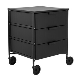 Kartell - Mobil 3 Container mit Rollen matt