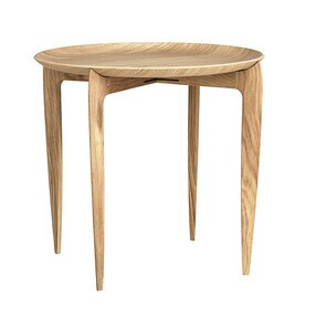 Fritz Hansen - Table pliable Tray Table Ø45cm