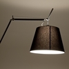 Artemide - Tolomeo Mega Terra noir Gradateur -Lampadaire