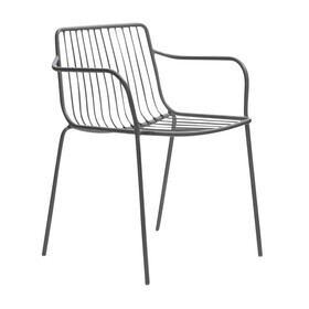Pedrali - Nolita 3655 tuinarmleunstoel/ rugleuning laag