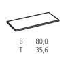 Schönbuch - Urban 1077 Lower Shelf - line drawing