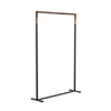 FROST - Bukto Wardrobe 100cm - black-copper/WxHxD 102,8x150x30cm