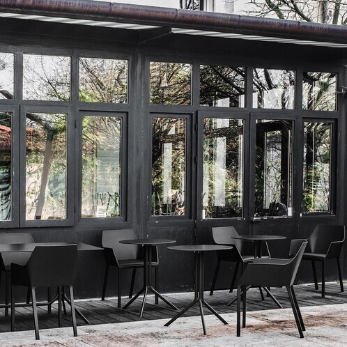 Kristalia - Poule Bistro Table round Ø 60cm