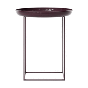 NORR 11 - Duke Small bijzettafel Ø 45cm gelakt