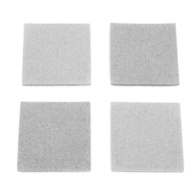 HEY-SIGN - Glasuntersetzer 4er Set quadratisch 9x9cm