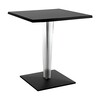 Kartell - Top Top Dr. Yes Tisch quadratisch - schwarz/matt/quadratisches Bein/60x60cm