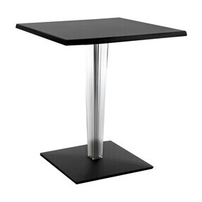 Kartell - Top Top For Dr. Yes Gartentisch 60x60cm Gestell quadratisch