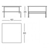 Magis - Traffic Low Table Couchtisch  - Strichzeichnung