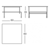 Magis - Traffic Low Table Couchtisch  - Strichzeichnung