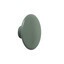 Muuto - The Dots Kleiderhaken XS - staubgrün/Ø 6,5cm