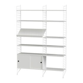 String - Shelf with Cabinet 140x200cm