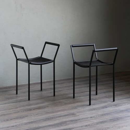 Zeus - Savonarola Stool With Armrests