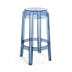 Kartell - Tabouret Charles Ghost65cm