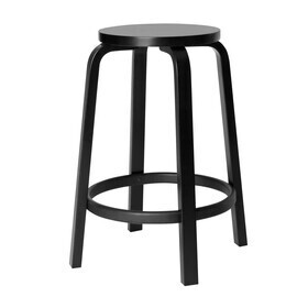 Artek - Tabouret de bar 64 structrue laqué 65cm