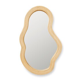 Ferm Living - Pond Spiegel M Rattan
