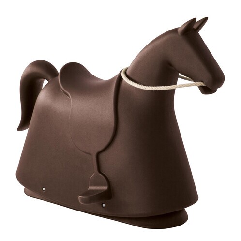 Magis - Me Too Rocky Rocking Horse - brown/matt/H: 71,5cm