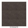 Softline - Milan Coussin - moka/étoffe feutre 635/PxHxP 45x45x8cm