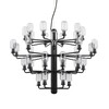 Normann Copenhagen - Amp - Lustre grand - fumée noir/H:62,5cm Ø85cm