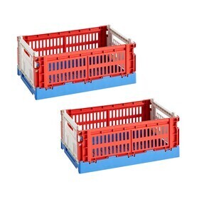 HAY - Colour Crate Mix Recycled S Set of 2