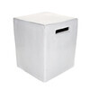 Gervasoni - Inout 42 - Table d'Appoint / Tabouret - blanc/Taille 2/H43cm