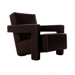 Cassina - Fauteuil en cuir 637 Utrecht