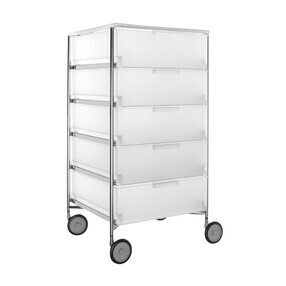 Kartell - Mobil 5 Container mit Rollen