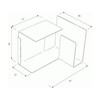 ClassiCon - Diana C - Table d'Appoint - dessin au trait