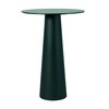 Moooi - Container Tisch rund - schwarz/Laminat/Ø 70cm/H100cm
