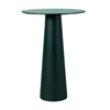 Moooi - Container Tisch rund - schwarz/Laminat/Ø 70cm/H100cm
