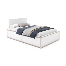 Müller Small Living - Spaze Einzelbett mit hohem Kopfteil 140x200cm