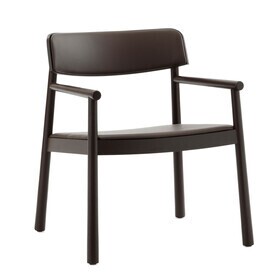 Normann Copenhagen - Timb Lounge Armlehnstuhl Leder