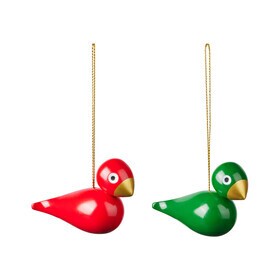 Kay Bojesen Denmark - Vogel kerstversiering set van 2