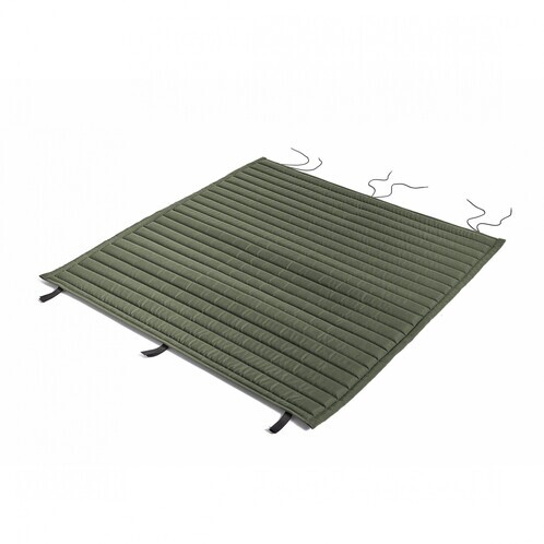 HAY - Palissade - Coussin matelassé 107.5x104.5cm - vert olive/hydrofuge/pour Palissade Dining Banc