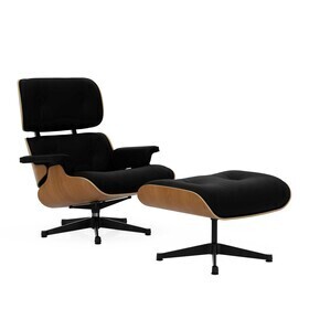 Vitra - Fauteuil & voetenbank Eames Lounge Chair