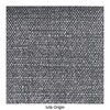 Gervasoni - Brick 223 Stuhl - grau/Gestell grau/Sitz und Rücken gepolstert/Stoff Iuta Grigio/50x46x83cm