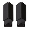 HAY - Volet Hook Coat Hook - black/anodised/H: 8cm/set of 2