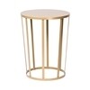 Petite Friture - Hollo Hocker/Beistelltisch Ø35cm - gold/H 44cm
