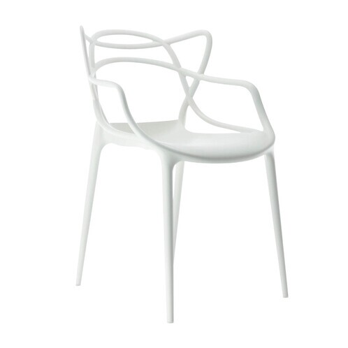 Kartell - Masters Chair  - white/matt
