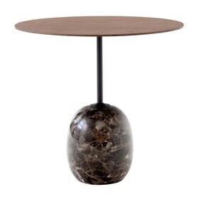 &Tradition - Lato LN9 bijzettafel blad hout ovaal