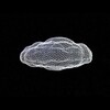 Magis - Me Too Clouds Sculpture for hanging - silver/lacquered/H x W x D: 30 x 55 x 40cm/Size 1