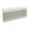 müller möbelwerkstätten - Flai Storage Bench open - white/without seat cushion/1.8cm CPL-coating/2 boot compartments/WxHxD 118x48x35cm
