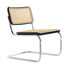 Thonet - Chaise cantilever Lounge S 32 VL structure chromé