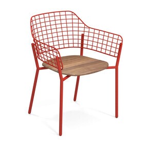 Emu - Lyze tuinstoel met armleuning teak