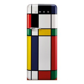 Smeg - FAB28 Multicolour koelkast met vriesvak