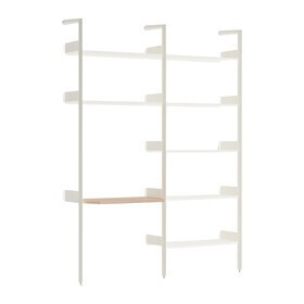 &Tradition - Étagère avec plateau de bureau Rombe Configuration B IF1 & IF5