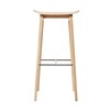 NORR 11 - NY11 - Barkruk 75cm - eiken/H x W x D: 75 x 40cm