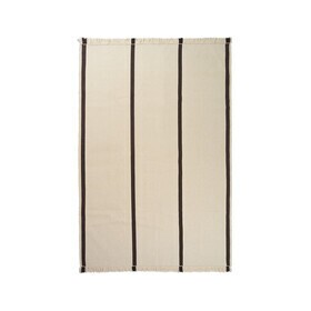 Ferm Living - Calm Kelim Wollteppich 200x140cm